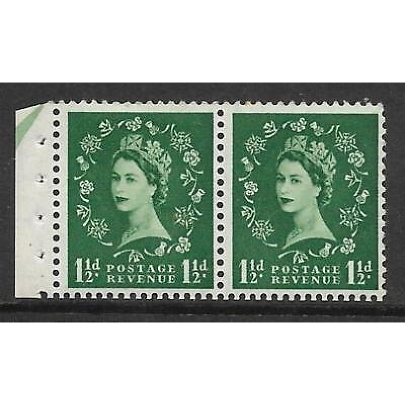 SB61 Wilding booklet pane Tudor perf type E(v) UNMOUNTED MNT