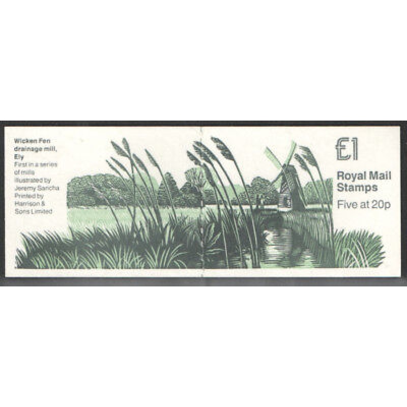 FH18 1989 Wicken Fen Mills Series #1 - Folded Booklet