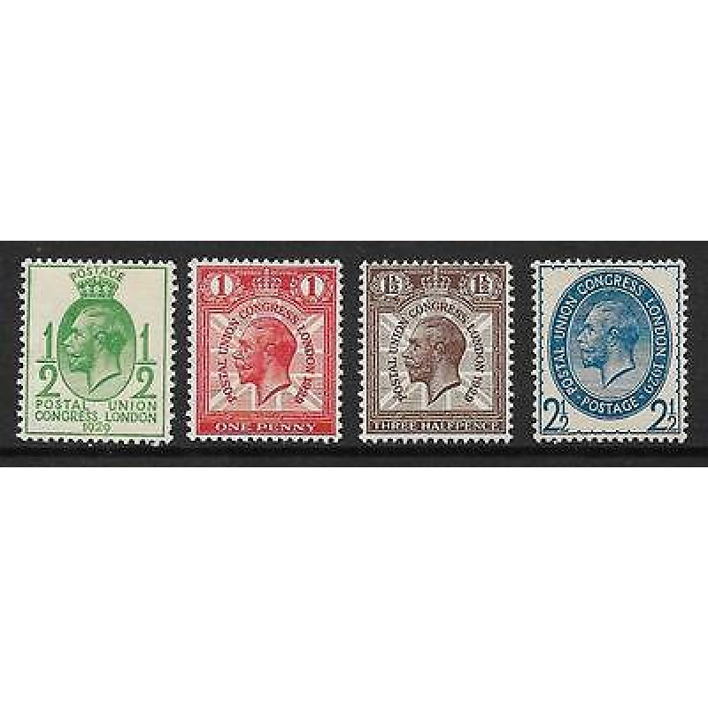 1929 George V PUC set of 4 values UNMOUNTED MINT MNH