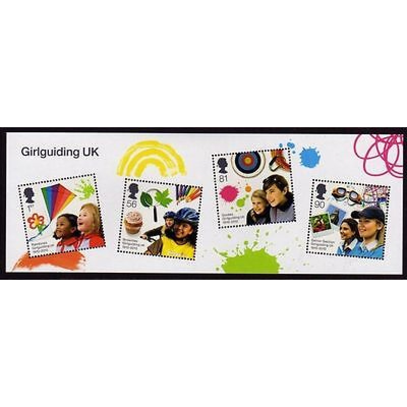 MS3025 2010 Girlguiding UK miniature sheet UNMOUNTED MINT MNH