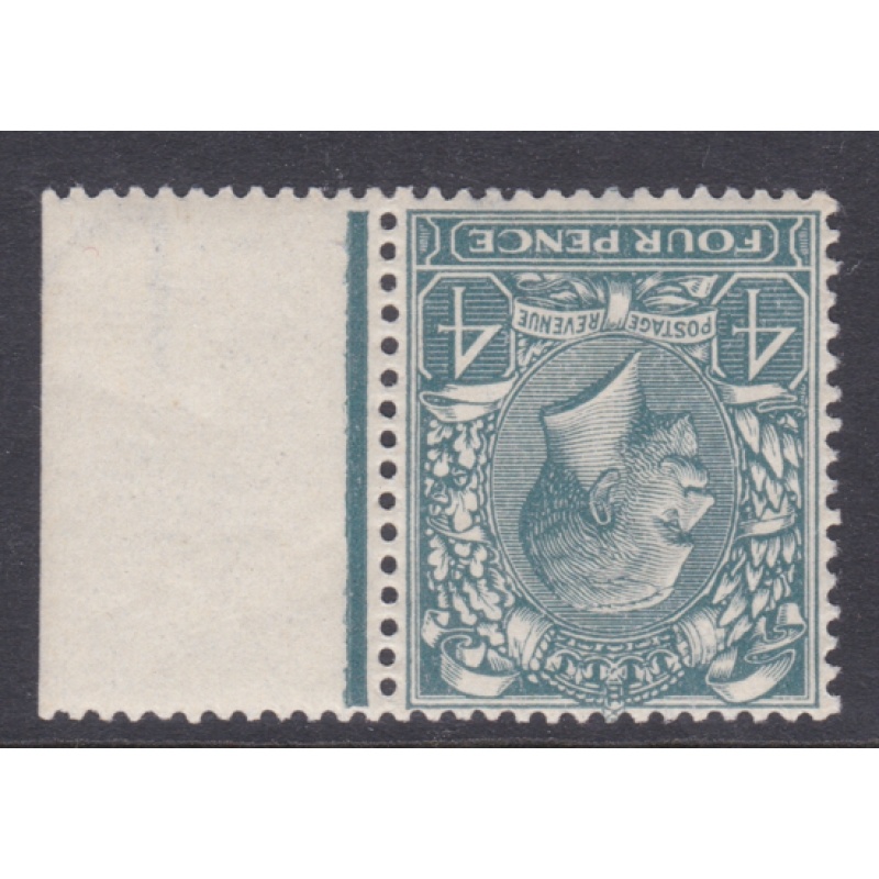 Sg379wk 4d inverted+reversed marginal Royal Cypher  UNMOUNTED MINT MNH