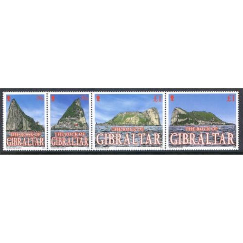 2002 Gibraltar Views Set SG1016 1019 Unmounted Mint