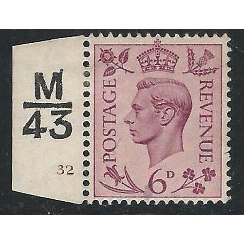 KGV - Sg 470 - 6d Purple Control M 43 Cylin. 32 MM