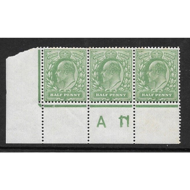 M3(3) d Deep Dull Green Harrison Cont A11 with A17 error UNMOUNTED MINT MNH