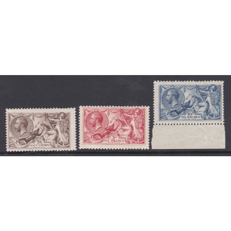 Sg 415-417  Brad Wilk Seahorse set UNMOUNTED MINT MNH