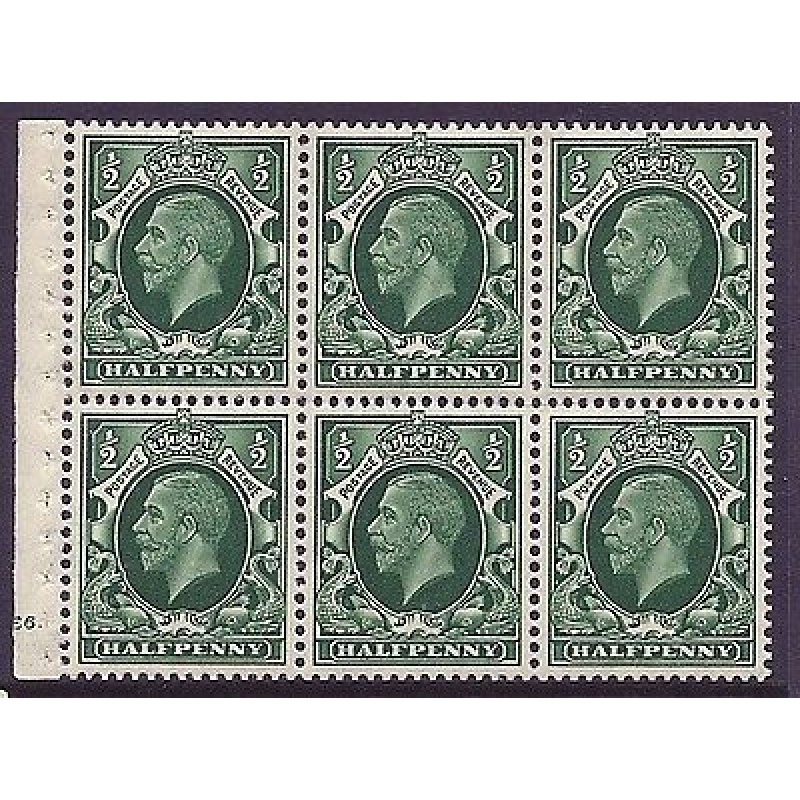 NB21 d Photogravure Small Format pane of 6 Cyl E6 Dot perf I UNMOUNTED MINT MNH