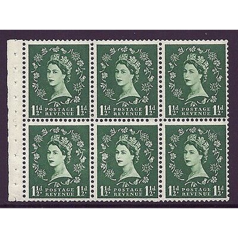 SB62e 1d Wilding Edward crown - variety Emblem retouch R 2 2 UNMOUNTED MINT MNH