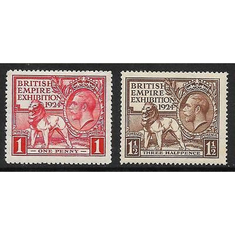 1924 George V Wembley set (Line) UNMOUNTED MINT MNH