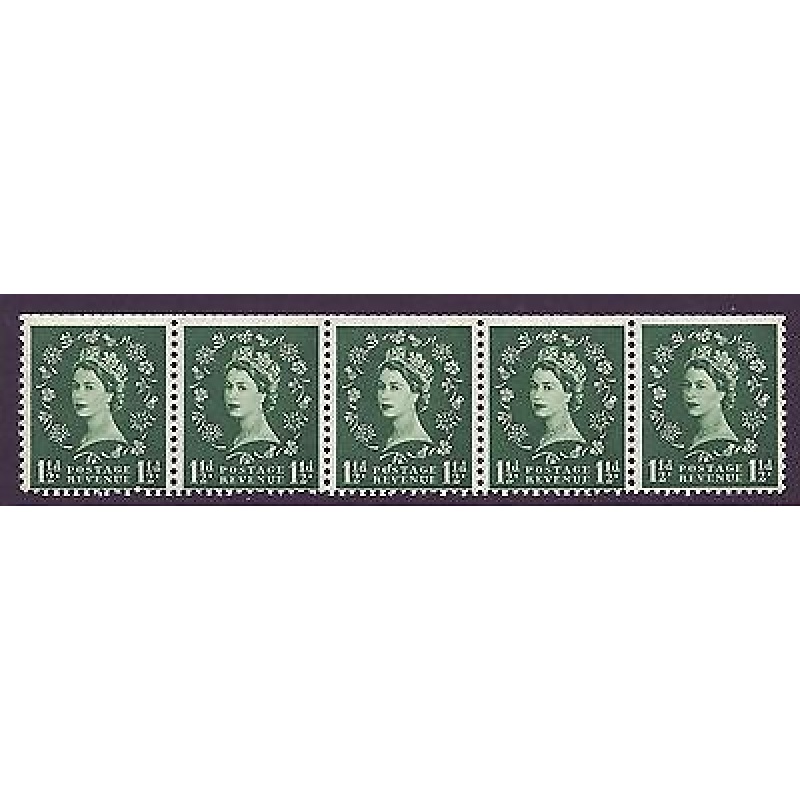 S26q 1d Wilding Edward Crown listed variety - coil roll 2 UNMOUNTED MINT MNH