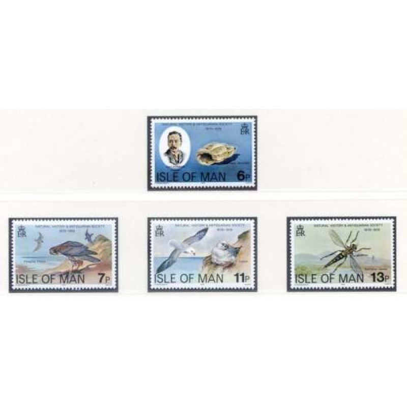 1979 Isle of Man SG144 147 Natural History Set Unmounted Mint