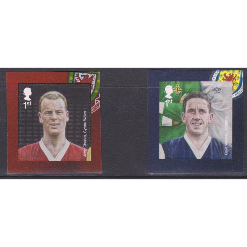 PM41 2013 Sg3488-33480  Football 1st class stamps out of booklet - self adhesive