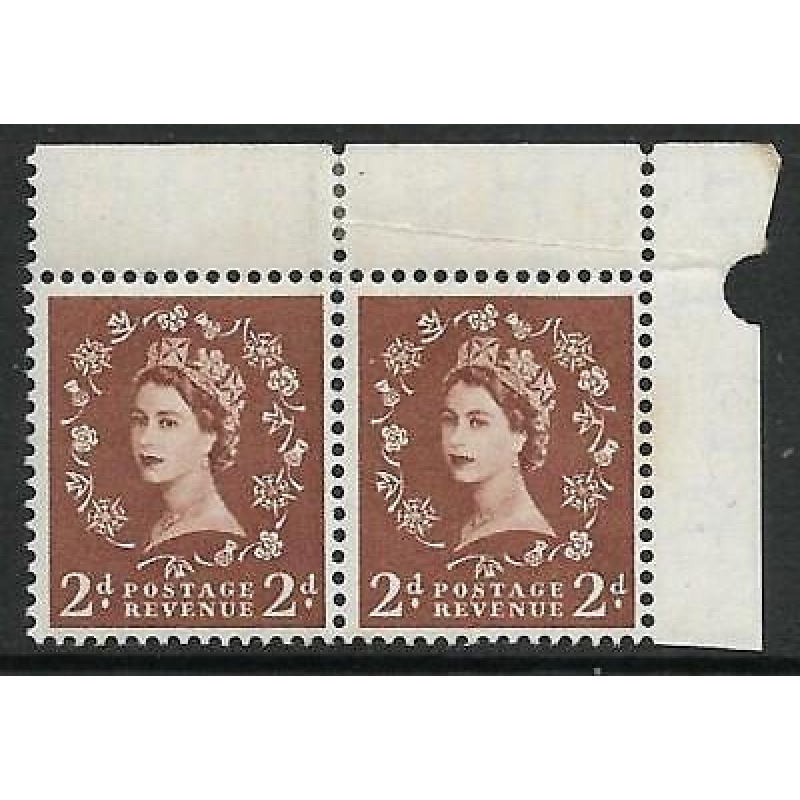 Sg 564a  b 2d Wilding Edward Graphite with listed varieies UNMOUNTED MINT