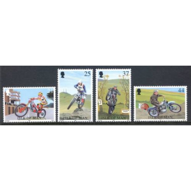 Isle Of Man 1997 Team Trials Set SG761 764 Unmounted Mint