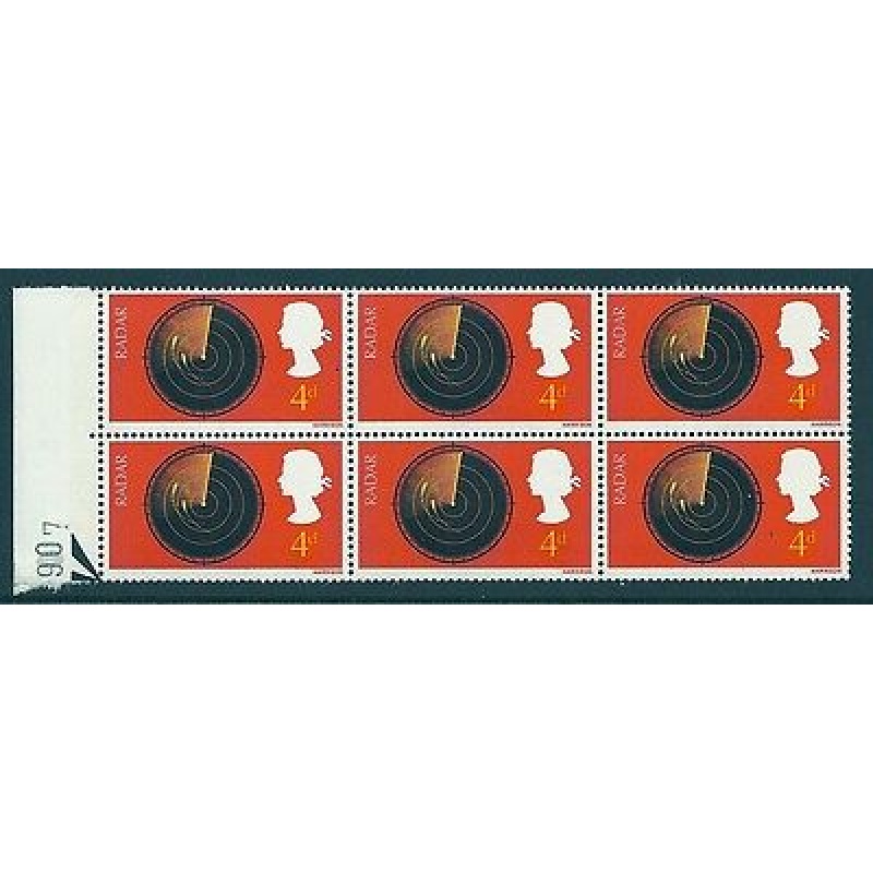 Sg 752b 1967 Discovery and Invention 4d - Listed Flaw - Broken Scale - MNH