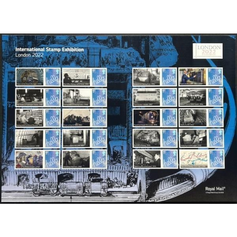 LS140 GB 2022 London smiler sheet UNMOUNTED MINT