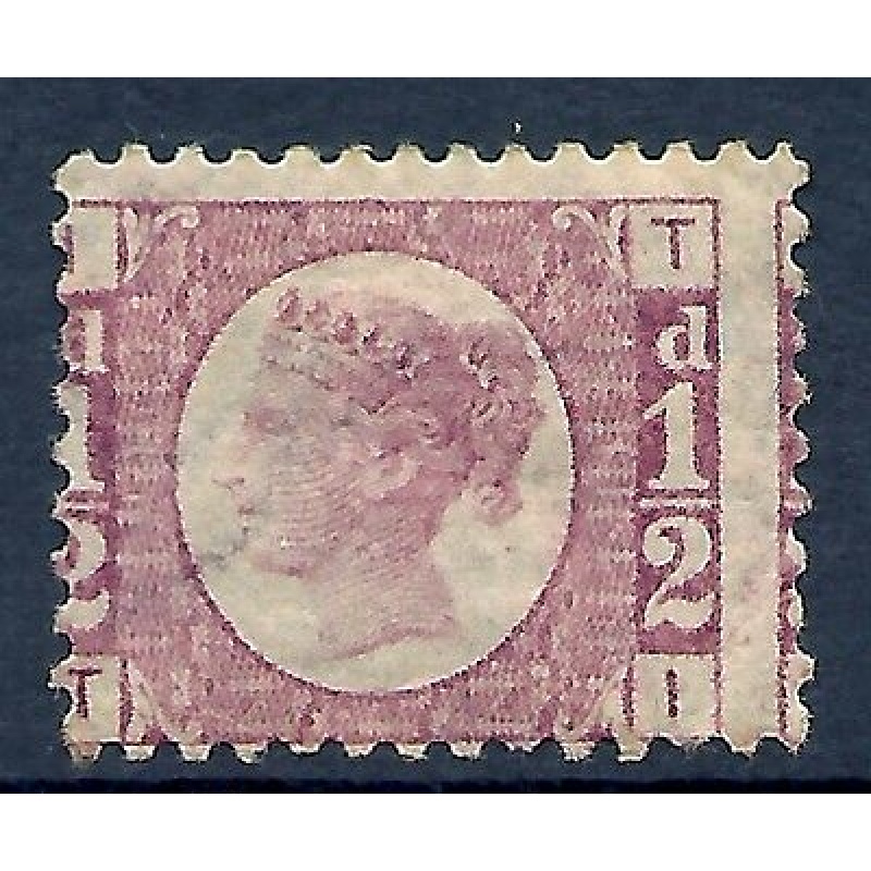 sg48 d Rose Red Plate 11 Lettered T-I Lightly MOUNTED MINT