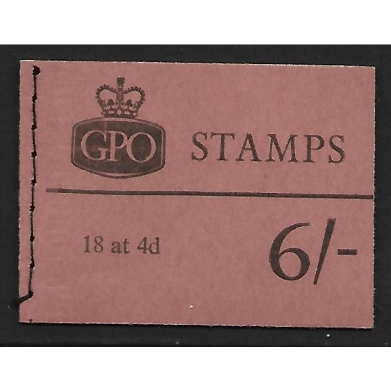 Q18 6 - Wilding GPO booklet - Nov 1966 UNMOUNTED MINT