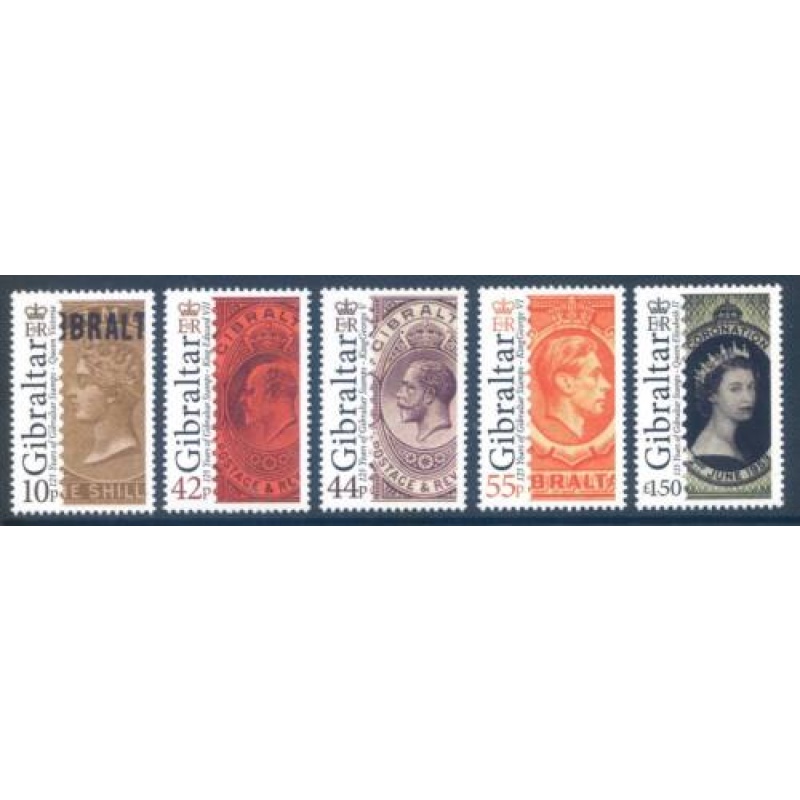 2011 Gibraltar Stamps SG1402 1406 Unmounted Mint