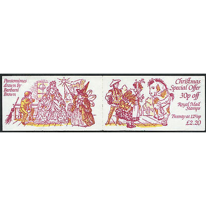 GB Folded Booklet FX6 1983 Pantomime booklet Complete - Cylinder B36