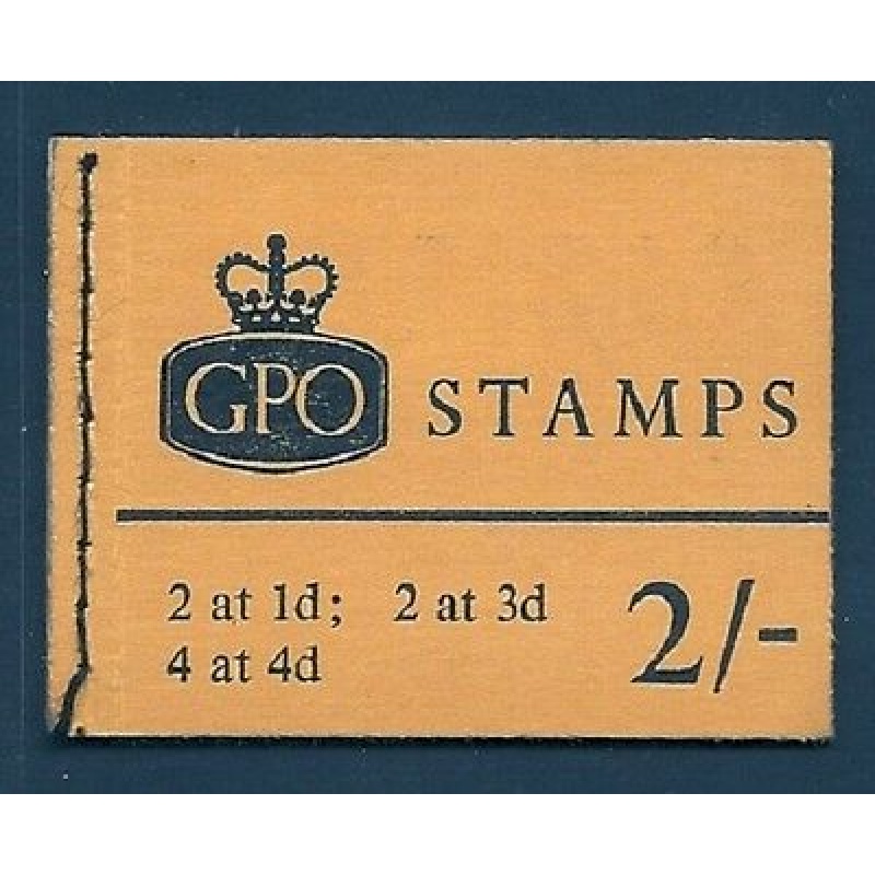 sg NP28 2 -  GPO booklet with all panes 1d Left MNH