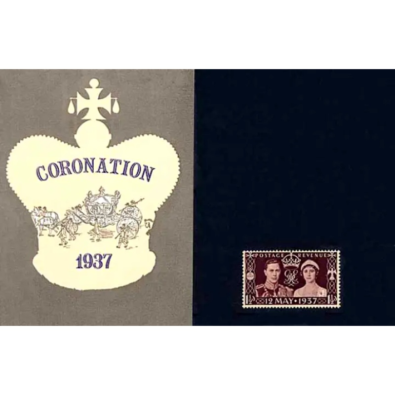 Coronation George VI  1937 Private forerunner Presentation Pack U M in packaging