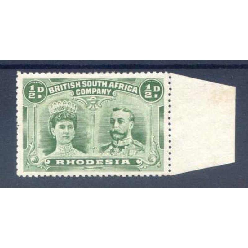 Rhodesia 1d Bright Carmine SG123 Mounted Mint