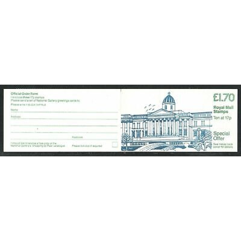 FT6b - National Gallery - Folded Booklet  - No Cylinder