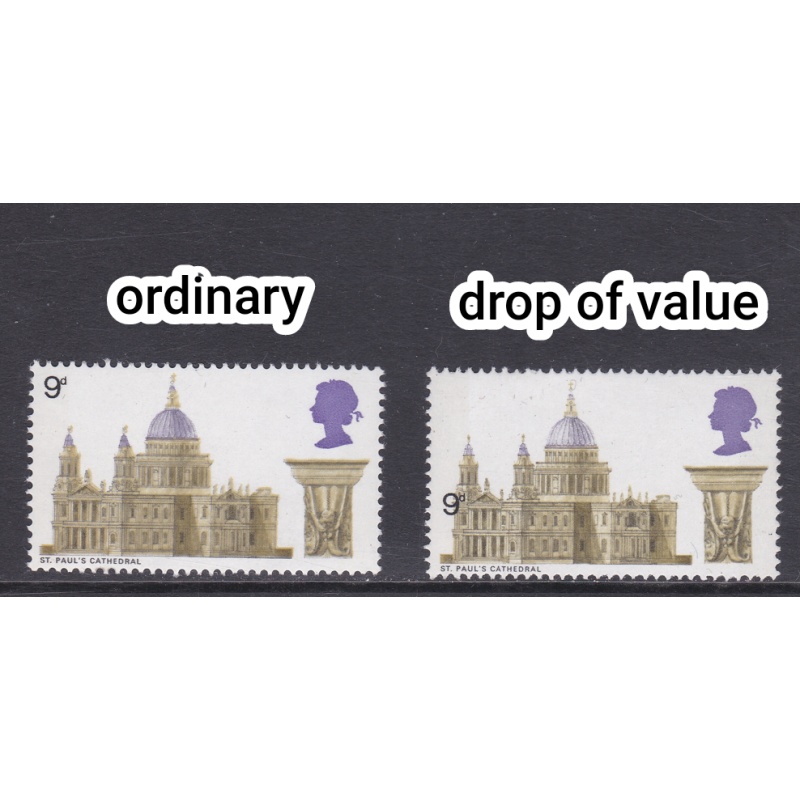 sg800 1969 British Cathedrals Huge Drop of value UNMOUNTED MINT [SN]