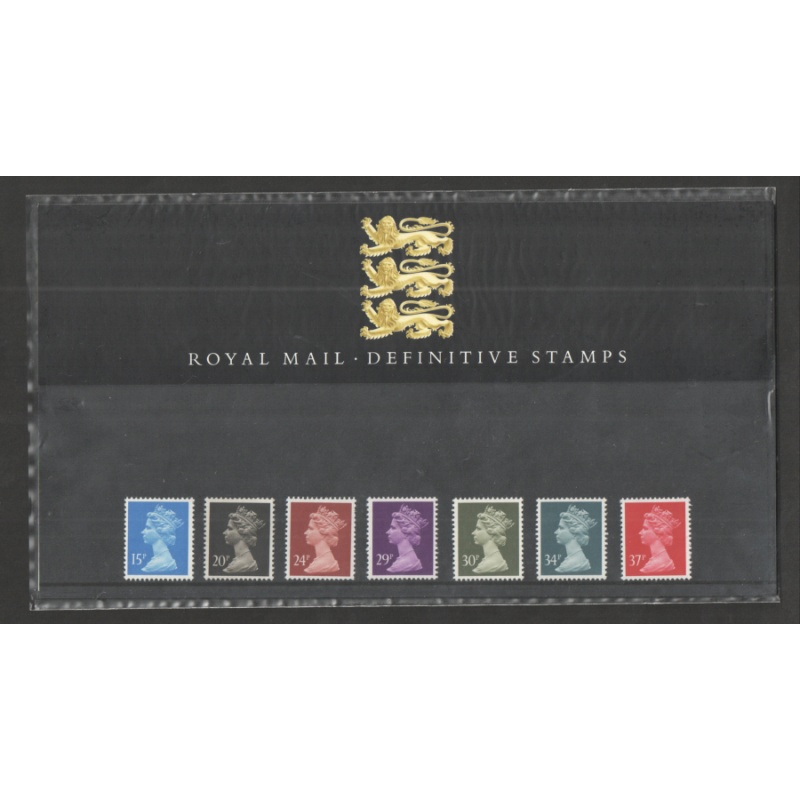 1989 Royal Mail  Definitive Pack no.19 Presentation pack - complete U M