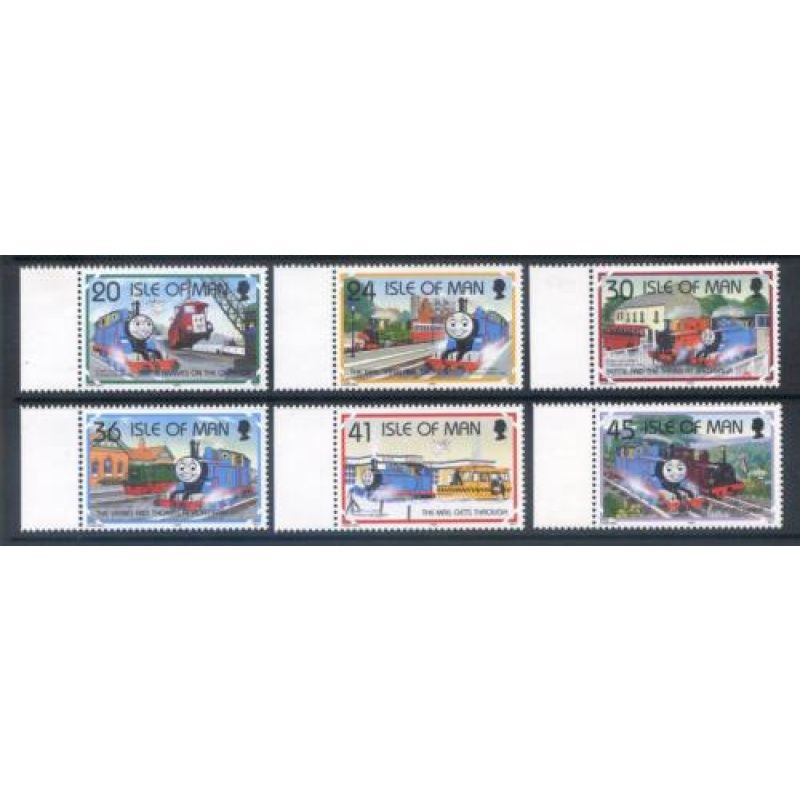 Isle Of Man 1995 Thomas the Tank Engine Set SG656 661 Unmounted Mint