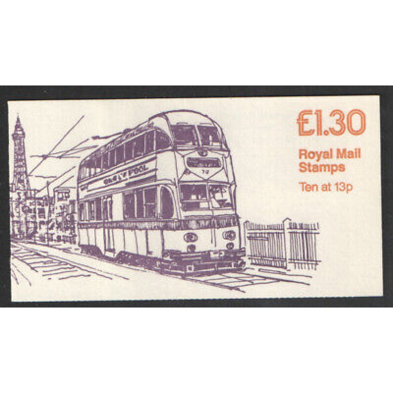 FL5b 1984 Trams book No.3 - Blackpool Folded Booklet - Good perfs