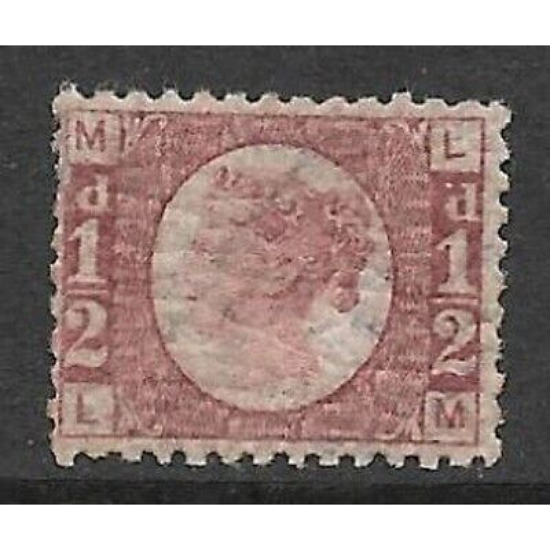 Sg 48 d Rose Red Plate 12 Lettered L-M UNMOUNTED MINT