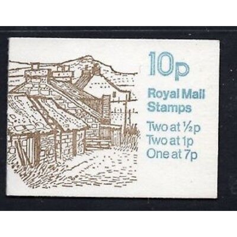 FA8 1978 Farm Buildings #5 Folded Booklet - complete - Perf type P