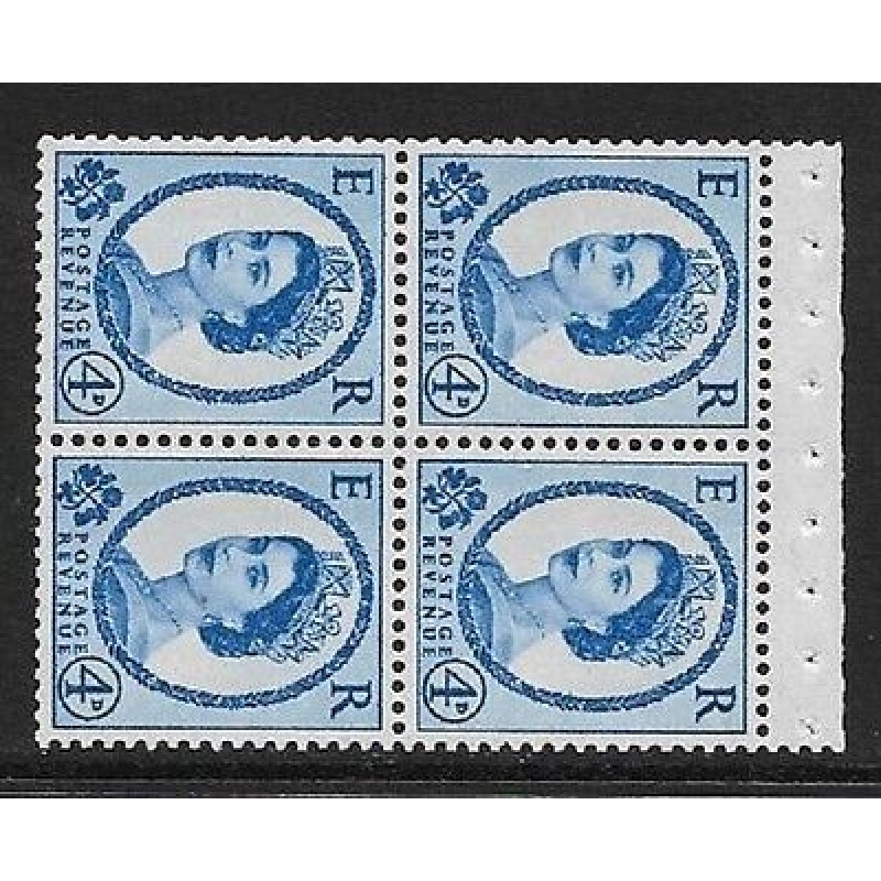 SB112a Wilding booklet pane Violet phos 9.5mm perf type AP UNMOUNTED MNT MNH