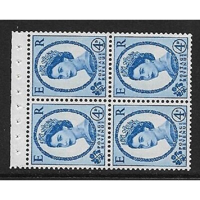 SB112 Wilding booklet pane Violet phos 9.5mm perf type AP UNMOUNTED MNT MNH