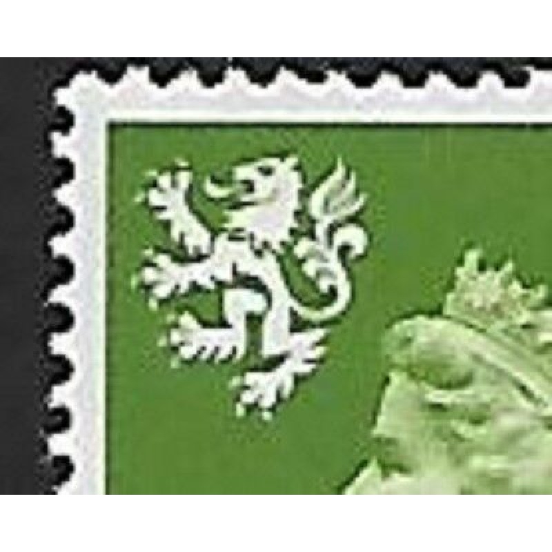 Scotland 1985 S48ea 22p Yellow Green Type II with Type I UNMOUNTED MINT