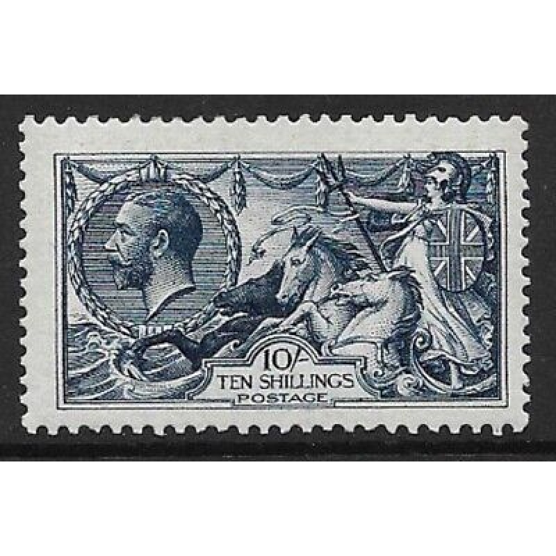 Sg 402 10 - Intense Deep Shade Waterlow Seahorse UNMOUNTED MINT