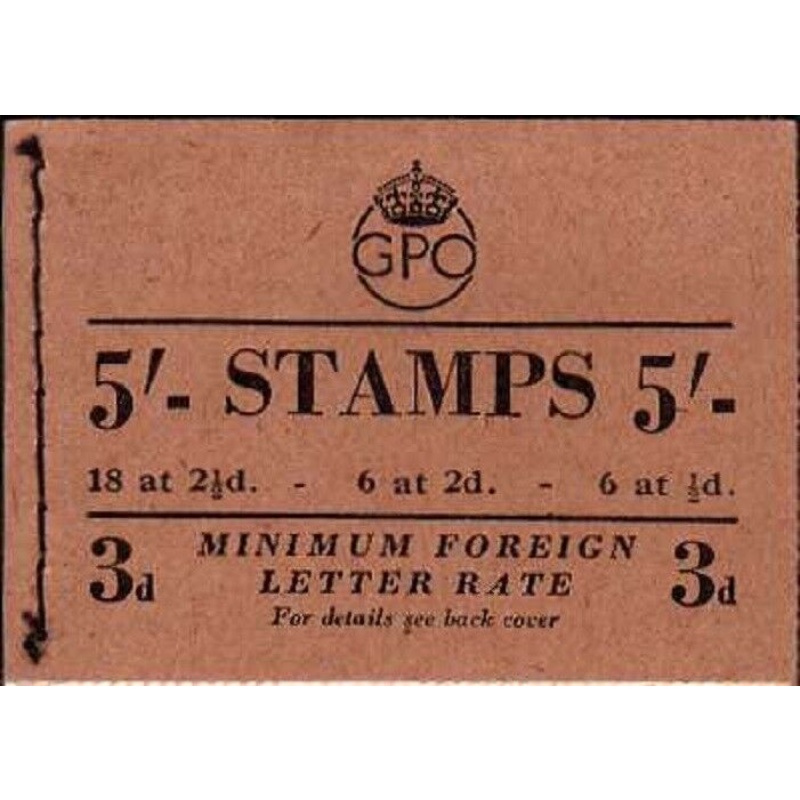 BD28(45) 5 - GPO GVI booklet - Apr 1950 UNMOUNTED MINT MNH