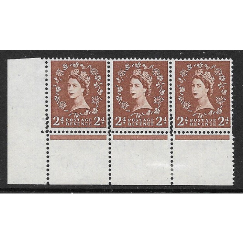 2d Wilding Multi Crown Cream with perf encroachment MOUNTED MINT