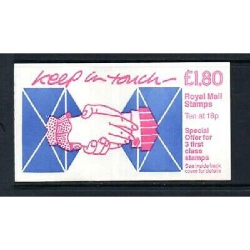 FU2b 1987 Keep in touch Folded Booklet - No Cylinder