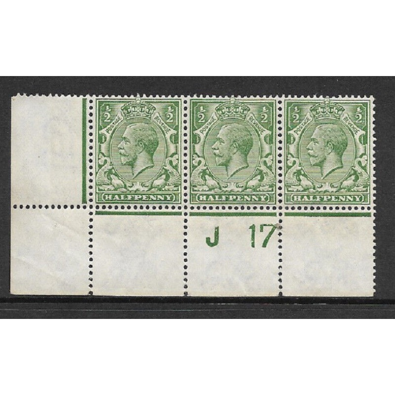 N14(8) d Yellow Green Control J 17 perf UNMOUNTED MINT