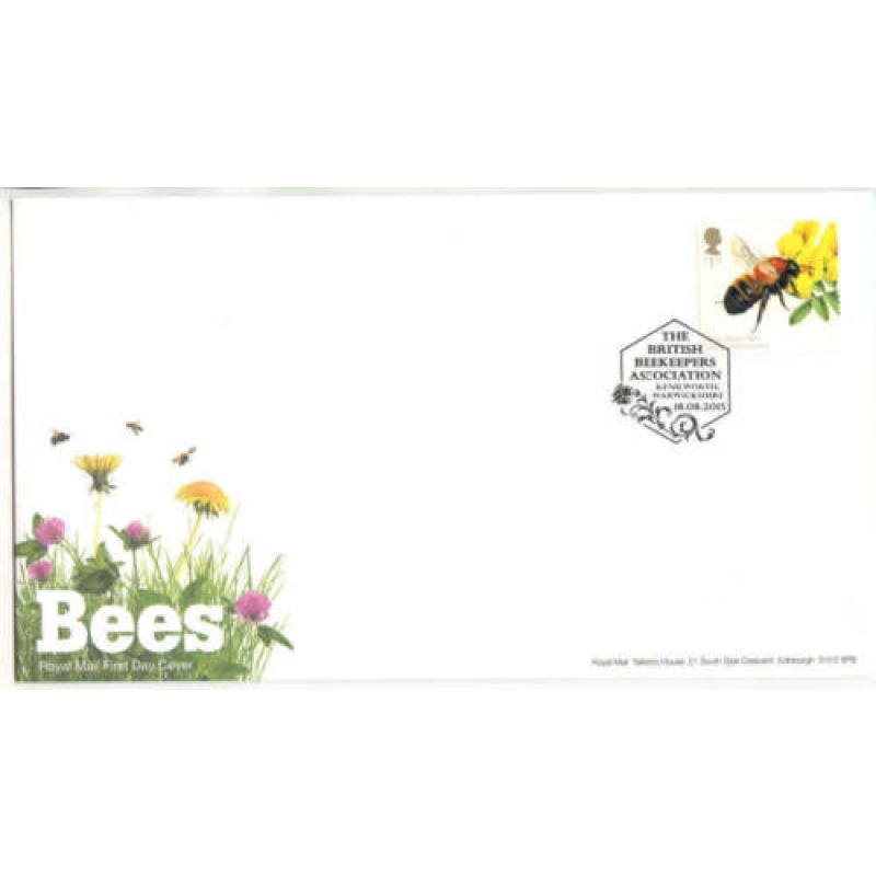 GB 2015 1st Class British Beekeepers Association Cancel