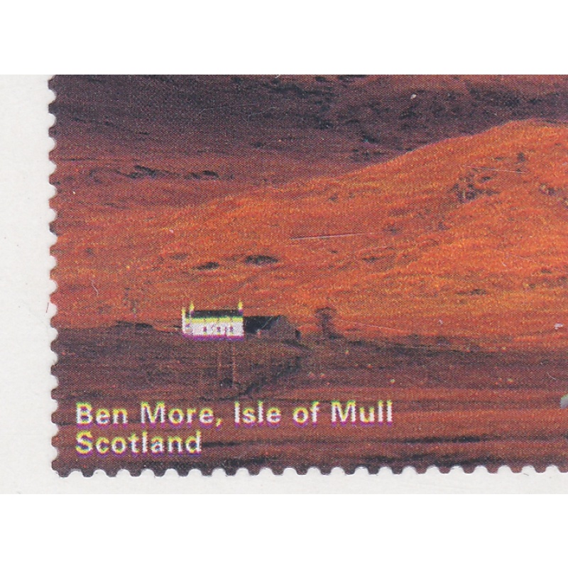 PM10 2003 British Journey - Scotland 6 x 1st - Cylinder - Colour Shift Of yellow