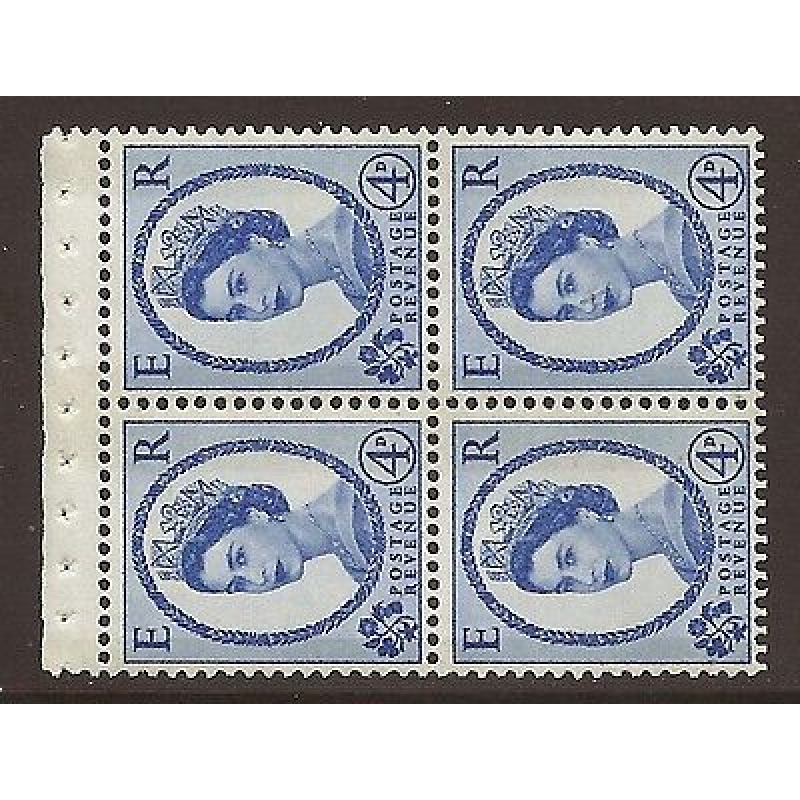 SB110 Wilding booklet pane Violet crown left perf AP UNMOUNTED MNT