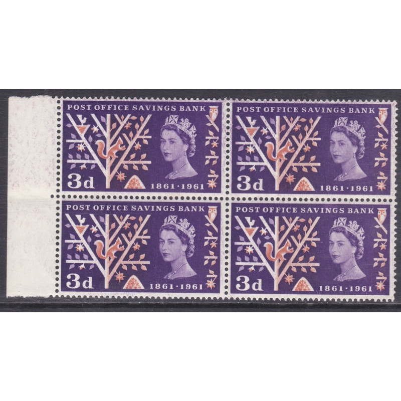 1960 Sg624a 3d POSB Purple Ink Smudges UNMOUNTED MINT [SN]