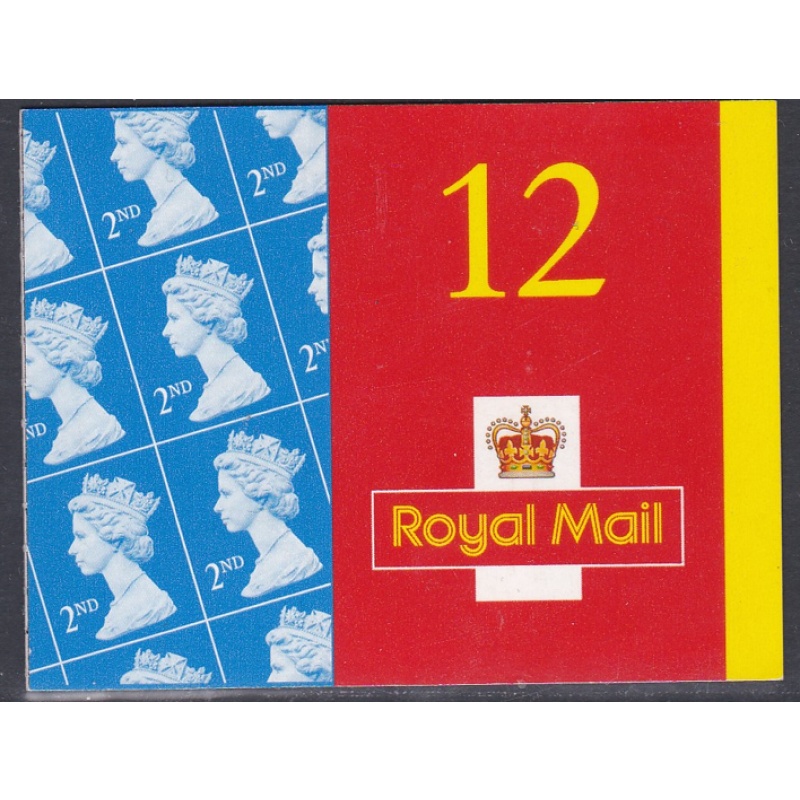 2001 ME1a 12 x 2nd No Logo Self Adhesive Booklet - No Cylinder