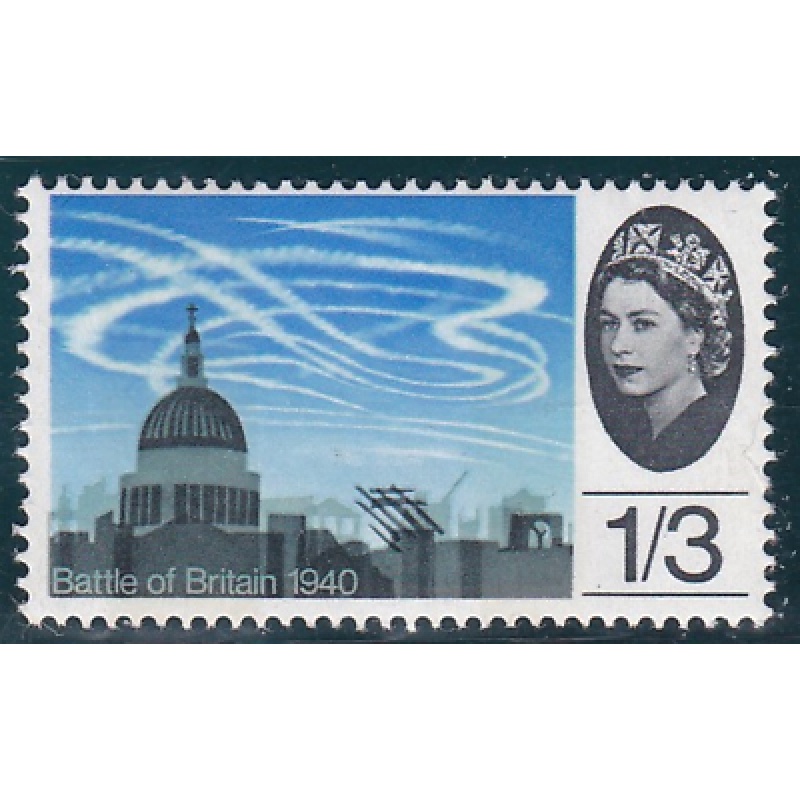 Sg680p B.O.B 1965 Phosphor shift Unlisted Variety - MNH