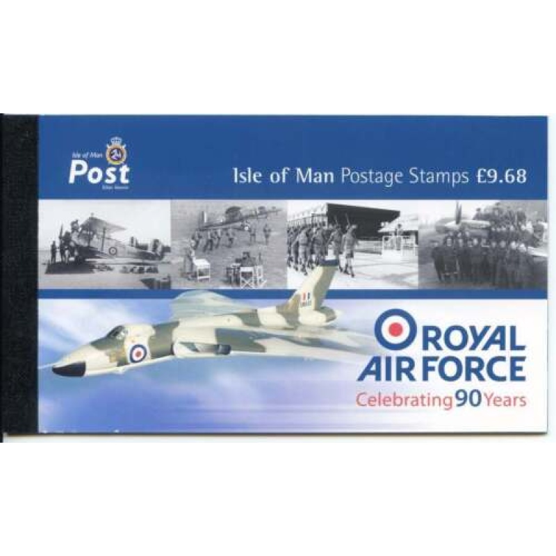 2008 Isle of Man RAF Prestige Booklet SGSB69 Unmounted Mint