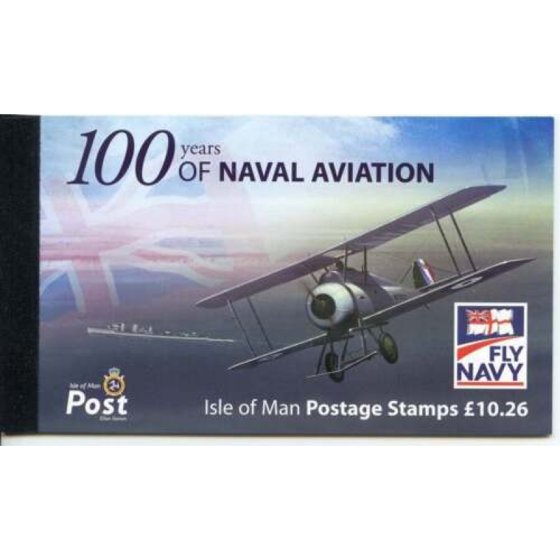 2009 Isle of Man Naval Aviation Prestige Booklet SGSB71 Unmounted Mint