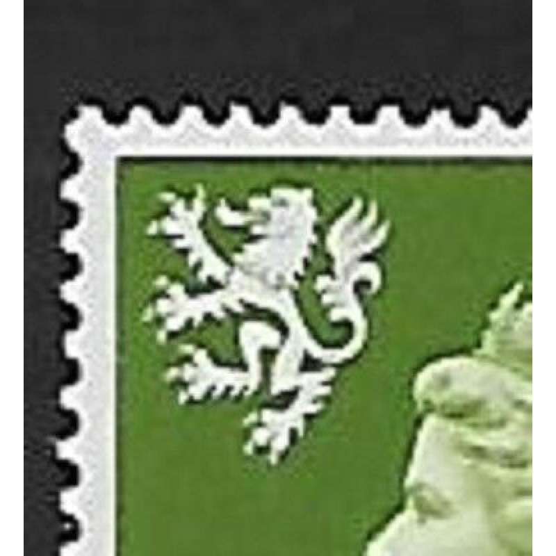 Scotland 1985 S48ea 22p Yellow Green Type II with Type I UNMOUNTED MINT